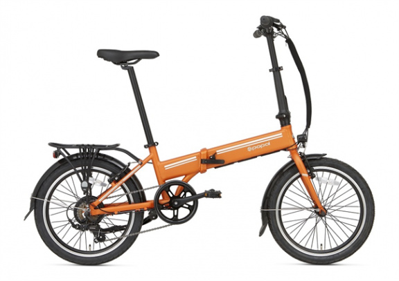 Popal E-Folt 2.0 Oranje 20 inch Vouwfiets