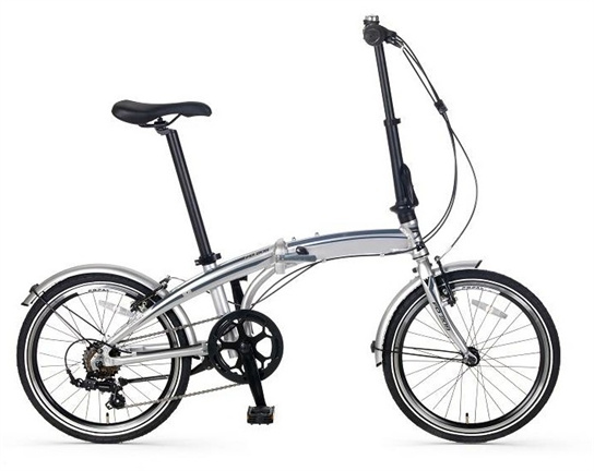 Popal Subway F209 Zilver 20 inch vouwfiets