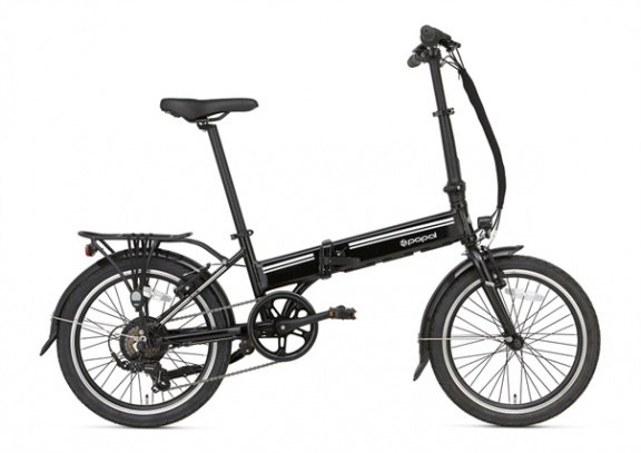Popal E-Folt 2.0 Zwart 20 inch Vouwfiets