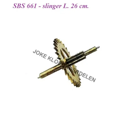Onderdeel = SBS 661 pl. 26 cm. = 40466