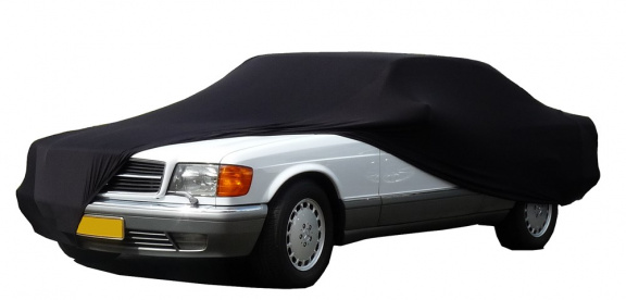 Stretch hoes Autohoes voor Ferrari ln zwart en ROOD ! - Afbeelding 2