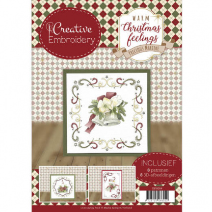 Precious Marieke, Warm Christmas Feelings, Creative Embroidery, nr. CB10004 - nr. 1
