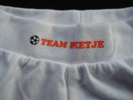 Korte broek wit Goal maat 74 - Afbeelding 3