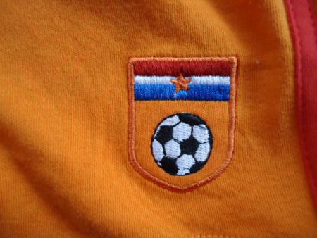 Korte broek oranje Goal maat 68 - Afbeelding 2