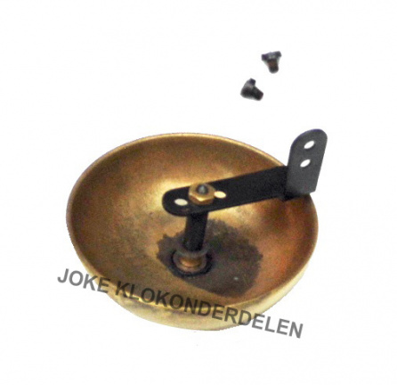 === Klok bel incl. steun = gebruikt === 40517 - Afbeelding 2