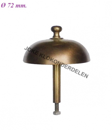=== Klok bel incl. steun = gebruikt === 40537