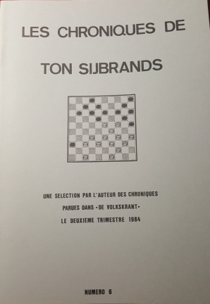 Les Chroniques de Ton Sijbrands, 6