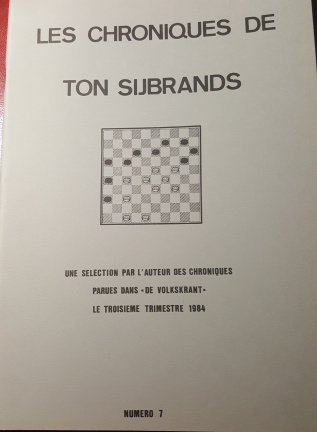 Les Chroniques de Ton Sijbrands, 7