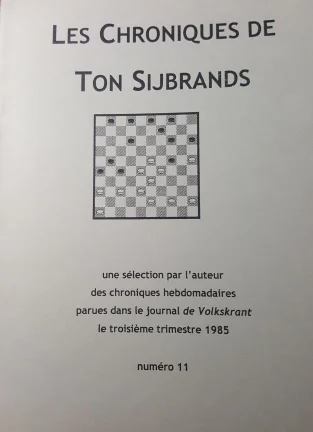 Les Chroniques de Ton Sijbrands, 11