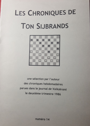 Les Chroniques de Ton Sijbrands, 14