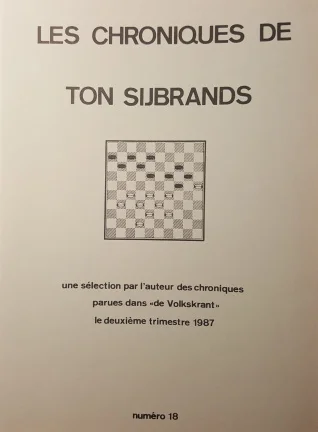 Les Chroniques de Ton Sijbrands, 18