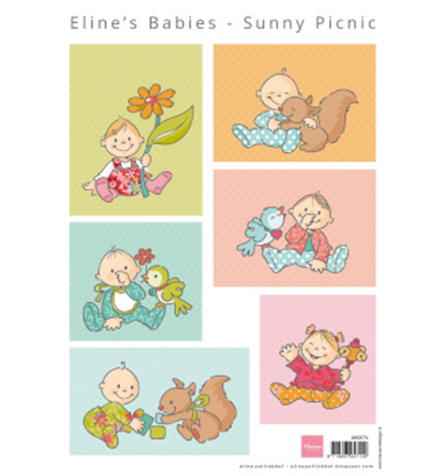 Marianne Design, Knipvel, Eline's Sunny Picnic, nr. AK0074 - nr. 1