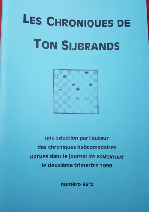 Les Chroniques de Ton Sijbrands, 96/2