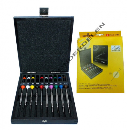 = Bergeon schroevendraaierset = 30081 A10 = 35325