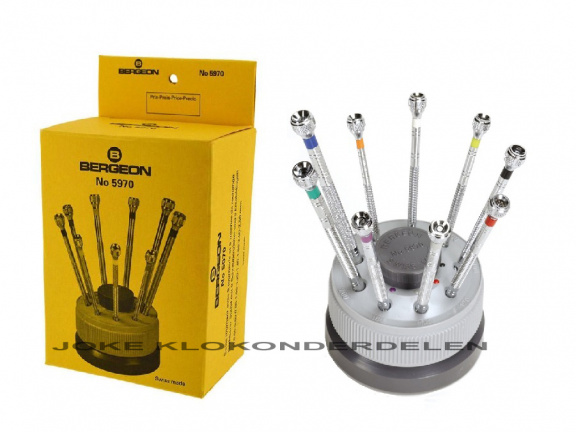 === Bergeon schroevendraaierset = 5970 = 35323