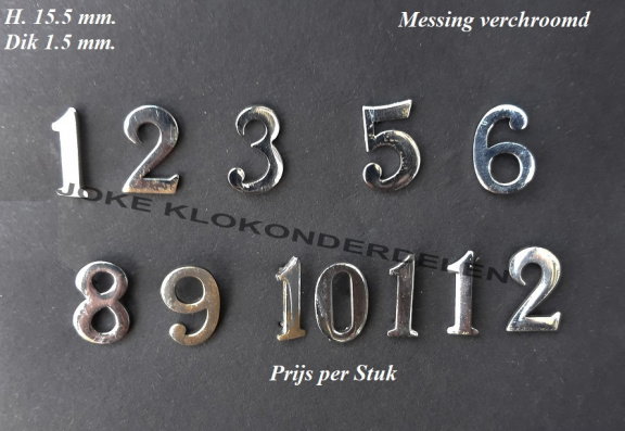=== Wijzerplaat cijfers = gebruikt === 40611 - nr. 1