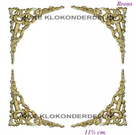 === 4 Klokhoeken = Engelse staande klok = oud === 40601