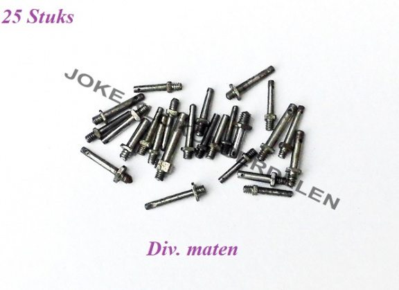 === Uurwerk onderdelen = 25 stuks = gebruikt === 40629