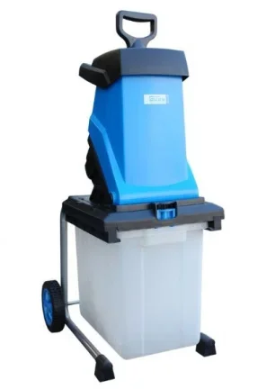 Hakselaar 2400W 230V tot 40 mm trekt het hakselgoed zelf in