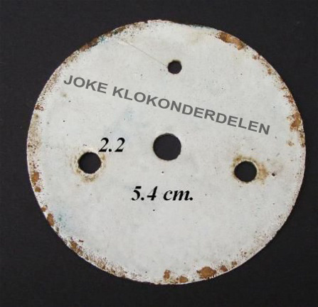 = Binnen wijzerplaatje gewicht regulateur =11323 - Afbeelding 2