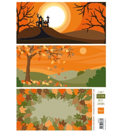 Eline's Autumn, Backgrounds, nr. AK0073, A4-formaat - nr. 1
