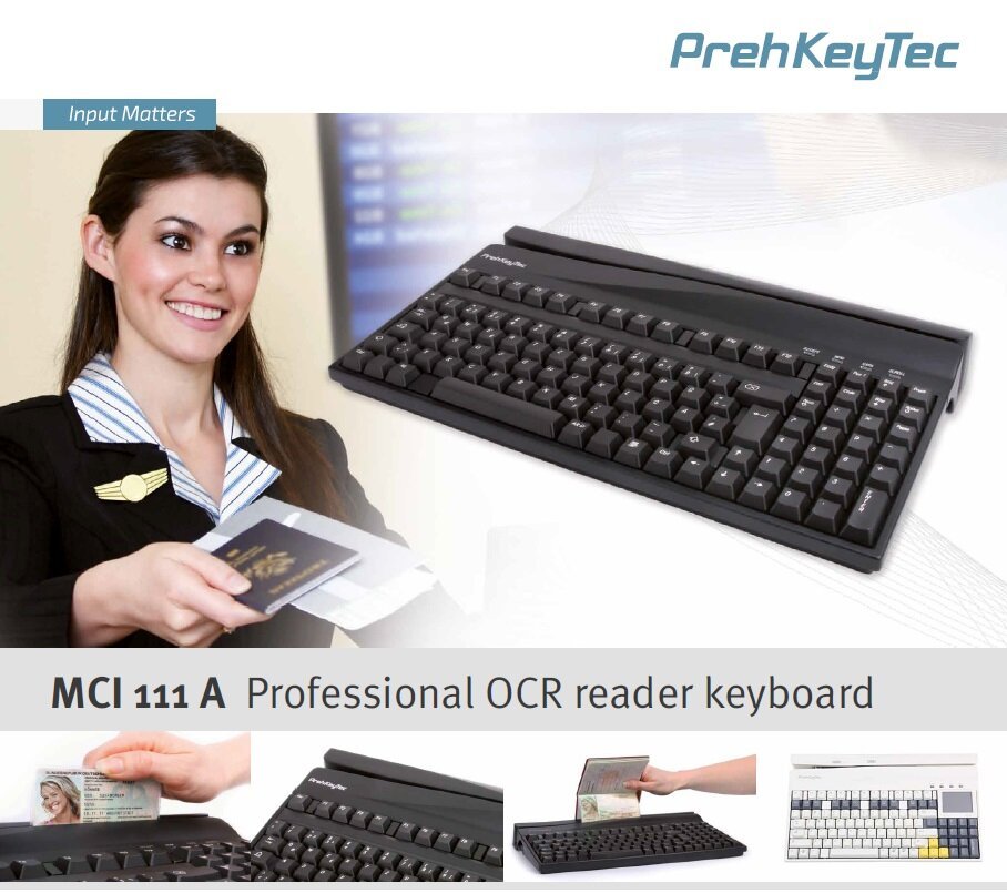 PrehKeyTec MCI 111 First-class alphanumeric keyboard