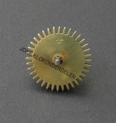 === Wisselrad= Engelse staande klok = oud === 40686 - Afbeelding 2
