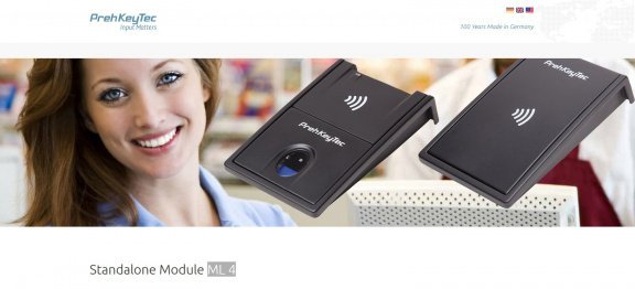 PrehKeyTec ML 4 Compact RFID and fingerprint and reader