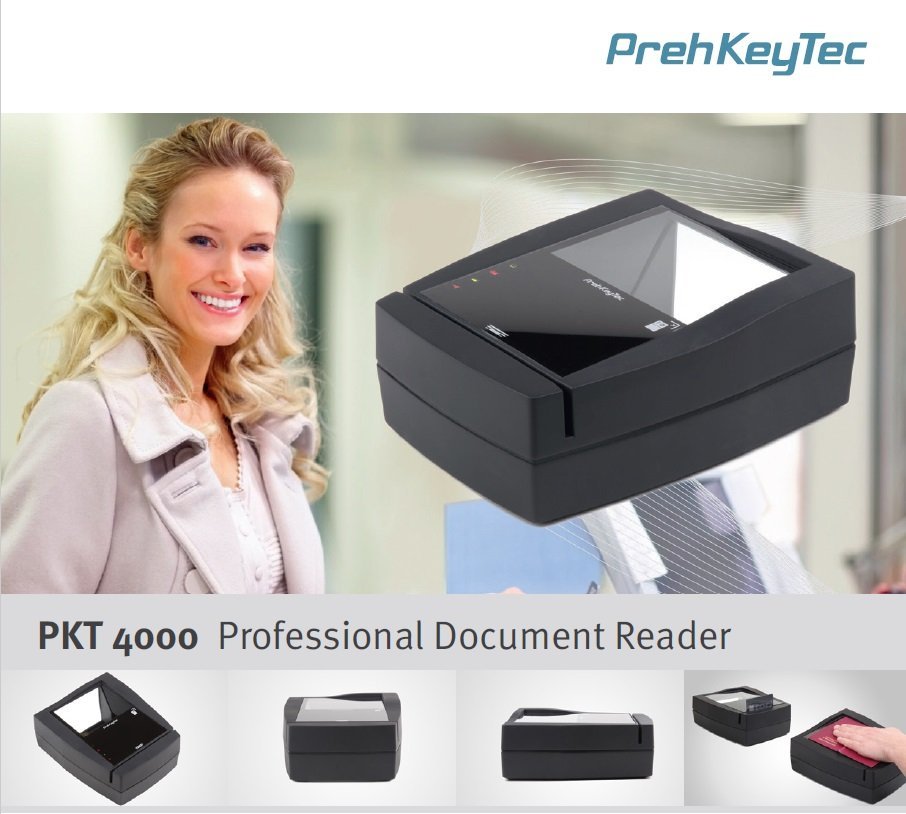 PrehKeyTec PKT4000 Compact flatbed imager for ID cards and documents