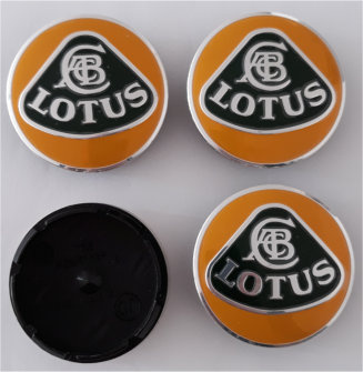 Lotus Naafdoppen "Geel" 56mm - nr. 1