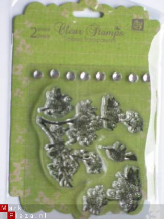 OP=OP prima marketing clear stempel bird