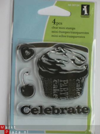 OP=OP inkadinkado clear stempel celebrate