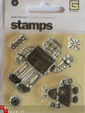 OP=OP Basic grey clear stempel beep