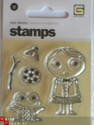 OP=OP Basic grey clear stempel boy