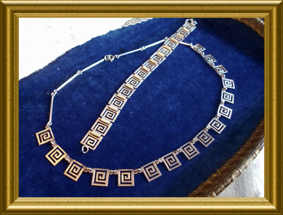 Mooie zilveren armband // vintage silver bracelet - Afbeelding 5