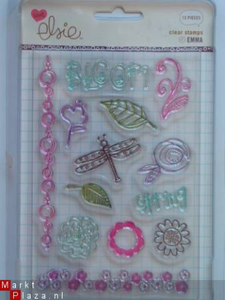 OP=OP love elsie clear stempel emma
