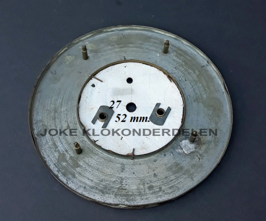 === Wijzerplaat = gewicht regulateur = oud === 40757 - Afbeelding 2