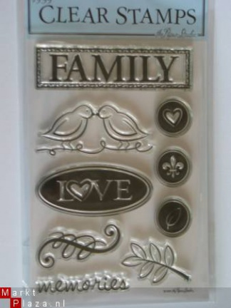 OP=OP the paper studio clear stempel family