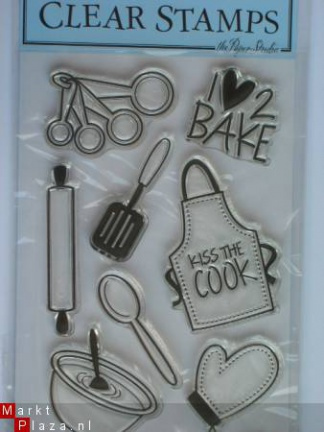 OP=OP the paper studio clear stempel baking