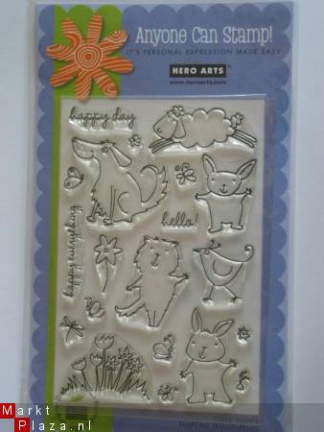 OP=OP Hero arts clear stempel happy day