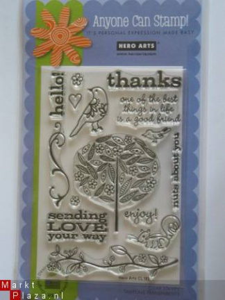 OP=OP Hero arts clear stempel messages