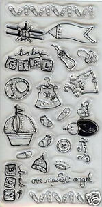 OP=OP Fiskars clear stempel sweet pea