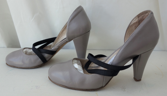 DESIGNERS REMIX leder pumps (Mt.37; WP279,95eur) - Afbeelding 3