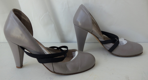 DESIGNERS REMIX leder pumps (Mt.37; WP279,95eur) - Afbeelding 4