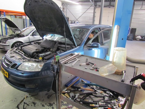 Automaat Reinigen Spoelen en Afvullen Saab alle modellen - nr. 1