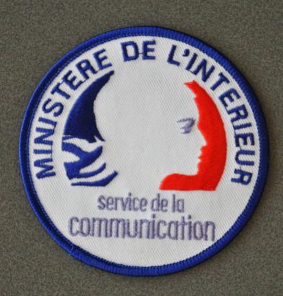 Franse patch ministere de L'Interieur