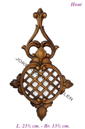 == Klokkast ornament = gebruikt === 40822 - nr. 1