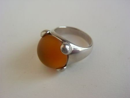 Oude zilveren ring // vintage silver ring - Afbeelding 5
