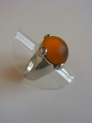 Oude zilveren ring // vintage silver ring - Afbeelding 6