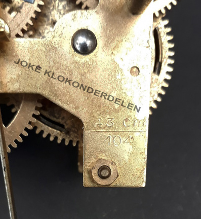 === Regulateur uurwerk = oud === 40829 - Afbeelding 5